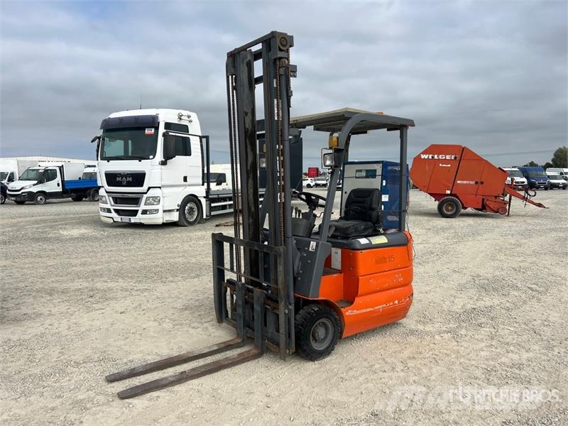 Heli CPD 15S - AH 1500 kg Electric Forklift Elektriske trucker