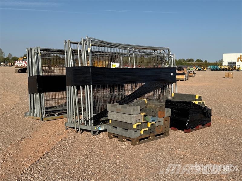Heras Qte De Barrieres Qty Of Barriers Sonstige Baumaschinen