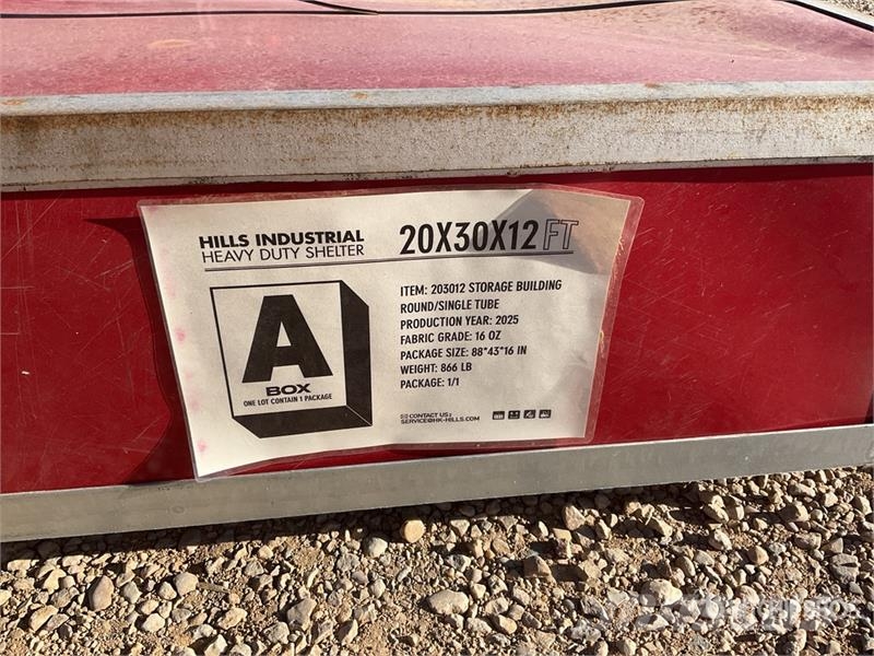 HIlls Industrial W20xL30xH12FT Livestock Shelter ( Drugi strojevi za stoku i dodatna oprema