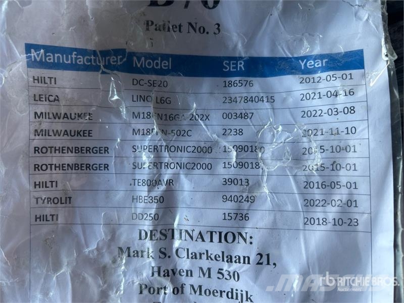 Hilti DC-SE20 Core Drill Other drilling equipment