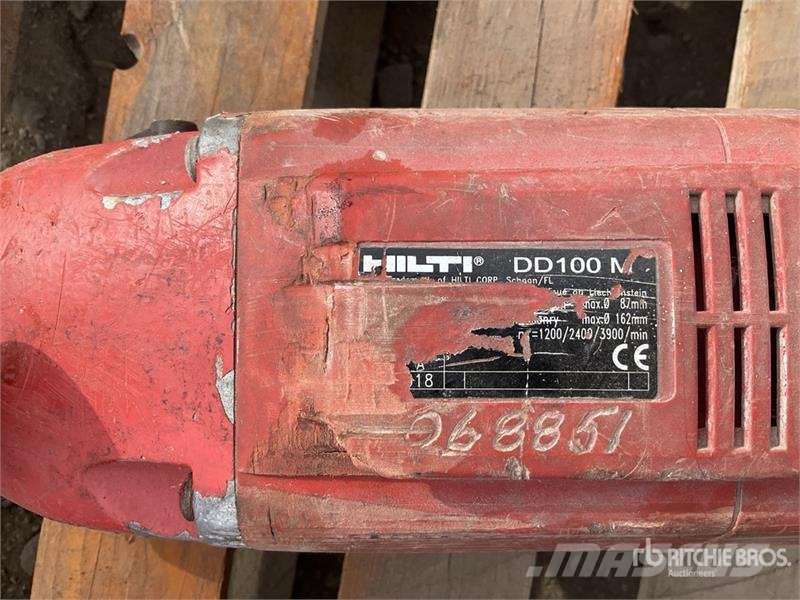 Hilti of (2) Hilti DD100 Drill Other components