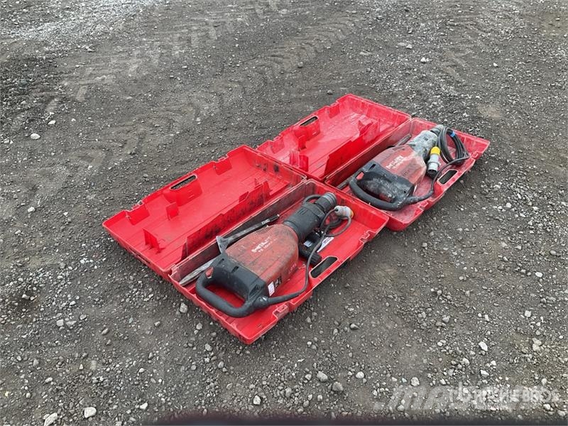 Hilti of (2) Hilti TE 1000 AVR Demolition Breaker Chisel ploughs