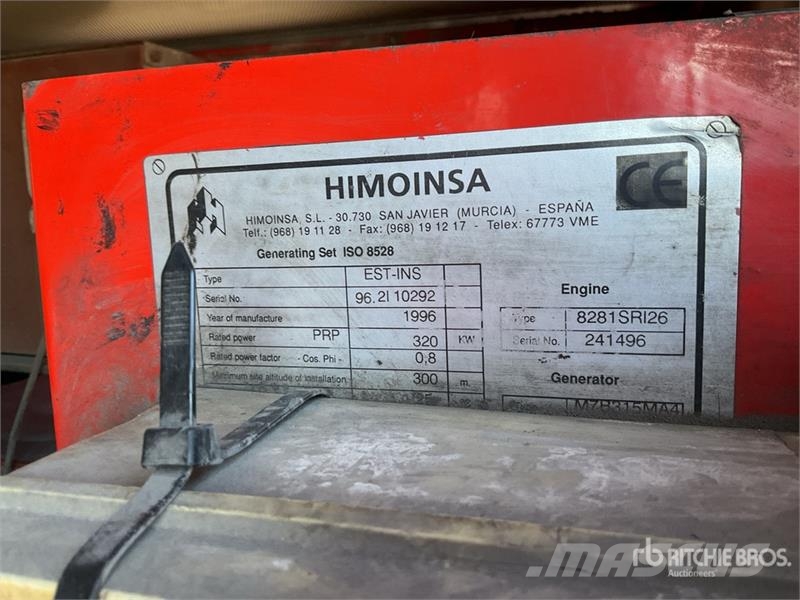 Himoinsa 400 kVA Skid-Mounted Generator Set Dieselgeneraattorit