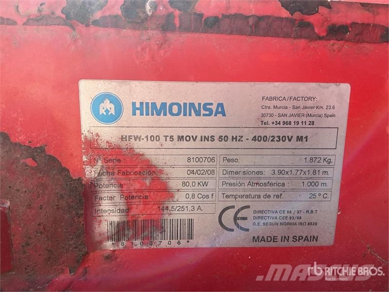 Himoinsa HFW-100 T5 مولدات ديزل