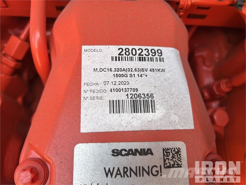 Himoinsa HRSW-550 S5 INS 550 kVA Generator Set Dízel áramfejlesztők