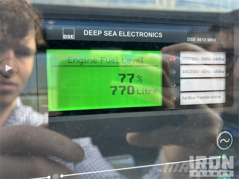Himoinsa HRSW-550 S5 INS 550 kVA Generator Set Dízel áramfejlesztők