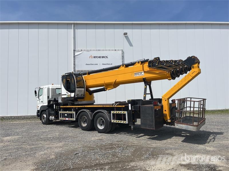 Hino Uzmanlar HTF 45 45 m on  Hino 700 6x4 Bucket Truck Auto hoogwerkers