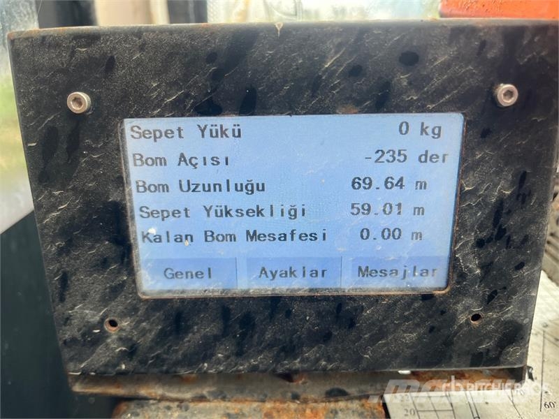 Hino Uzmanlar HTF 45 45 m on  Hino 700 6x4 Bucket Truck Auto hoogwerkers