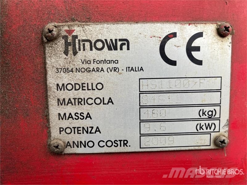 Hinowa HS1100/F Stand-On Self-Loading Mini Crawler Dumper عربات نقل قلابة للمواقع