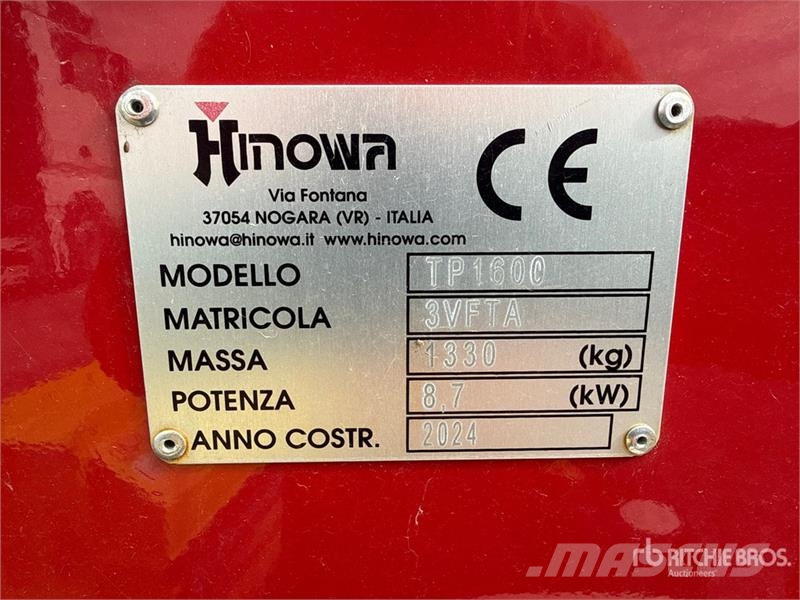 Hinowa TP1600 Tracked Forklift Περονοφόρα ανυψωτικά κλαρκ - άλλα