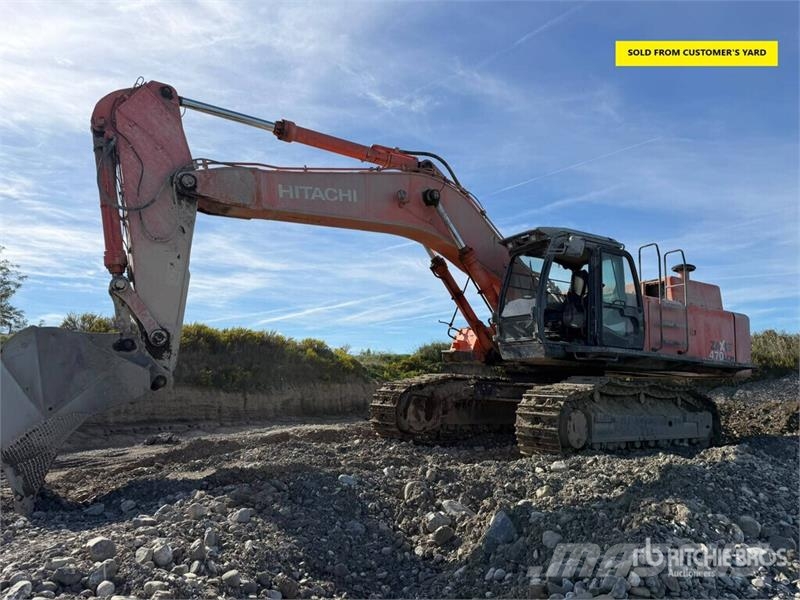 Hitachi Zaxis ZX470LCH-3 Tracked Excavator Lánctalpas kotrók