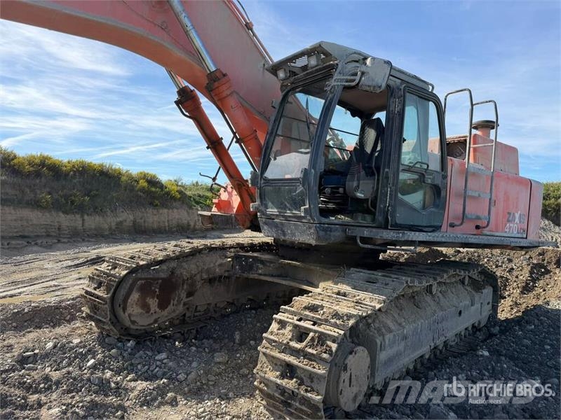 Hitachi Zaxis ZX470LCH-3 Tracked Excavator Lánctalpas kotrók