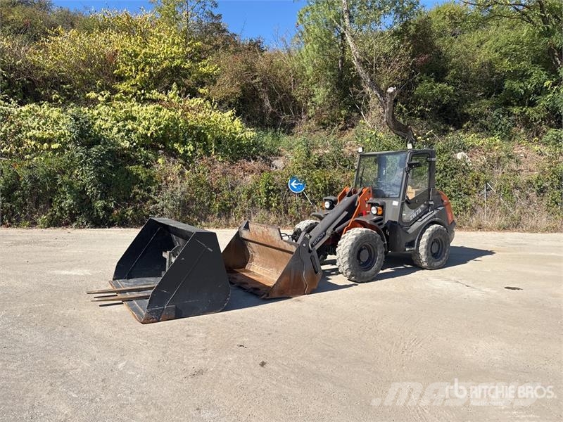 Hitachi ZW75 Chargeuse Sur Pneus Wheel Loader 휠로우더