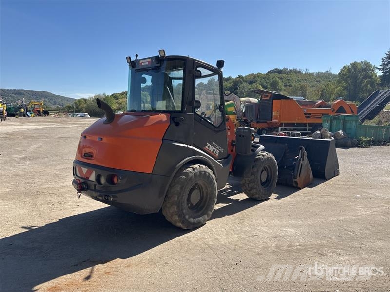Hitachi ZW75 Chargeuse Sur Pneus Wheel Loader 휠로우더