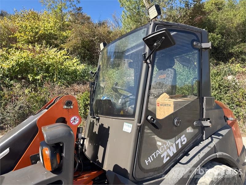 Hitachi ZW75 Chargeuse Sur Pneus Wheel Loader 휠로우더