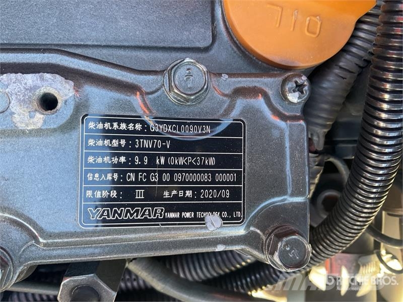 Hitachi ZX10U-6 YSR Mini Excavator حفارات صغيرة أقل من 7 طن (حفارات صغيرة)