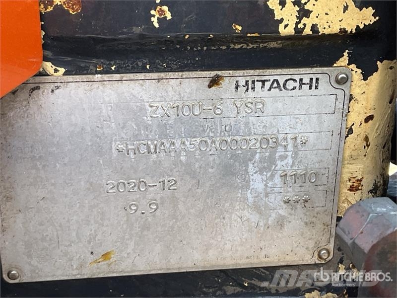 Hitachi ZX10U-6 YSR Mini Excavator حفارات صغيرة أقل من 7 طن (حفارات صغيرة)