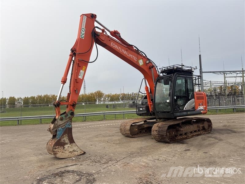 Hitachi ZX130LCN-6 Tracked Excavator Gravemaskiner på larvebånd