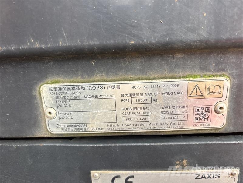 Hitachi ZX130LCN-6 Tracked Excavator Gravemaskiner på larvebånd