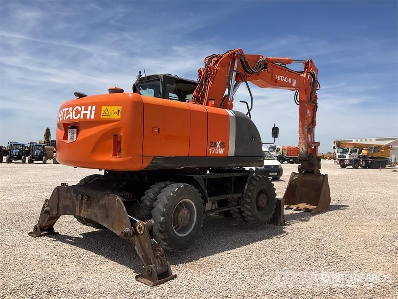 Purchase Hitachi ZX170W-3 wheeled excavators, Bid & Buy on Auction
