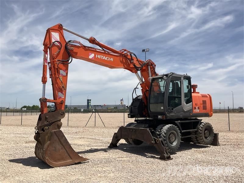Purchase Hitachi ZX170W-3 wheeled excavators, Bid & Buy on Auction
