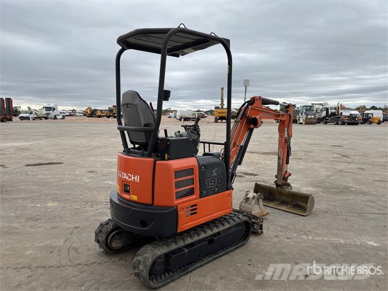 Hitachi ZX19U-5 Mini Pelle Mini Excavator Mini kotrók < 7t