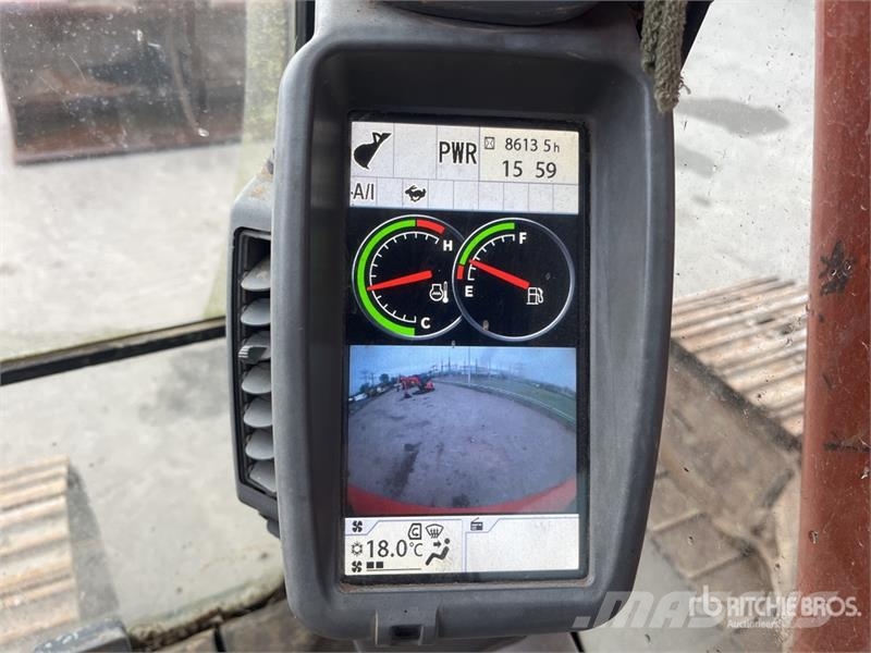 Hitachi ZX210LC-6 Tracked Excavator Gravemaskiner på larvebånd