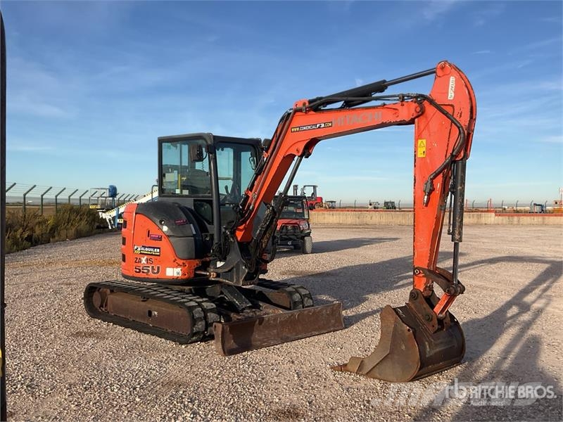 Hitachi ZX55U-5A CLR Mini Excavator حفارات صغيرة أقل من 7 طن (حفارات صغيرة)