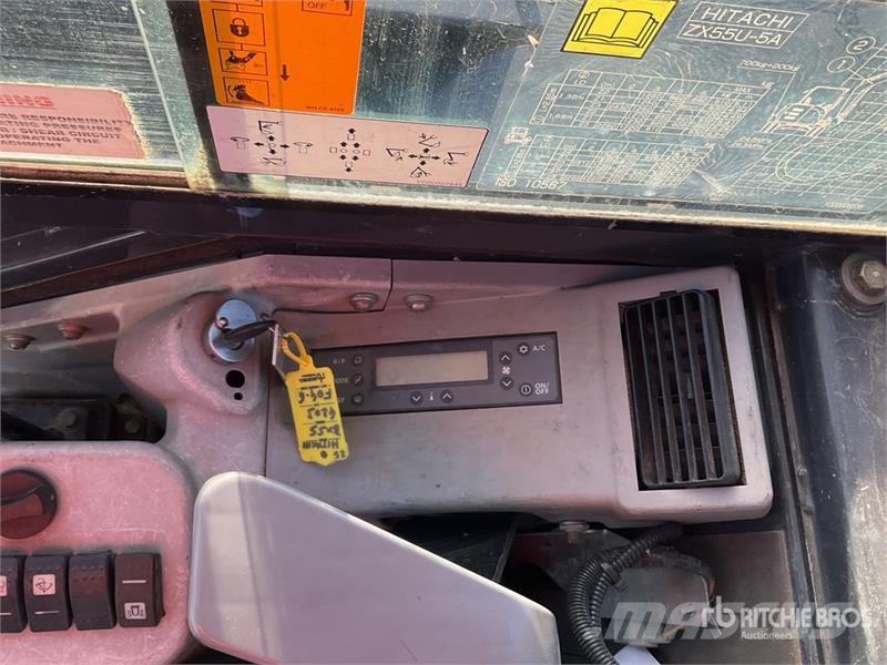 Hitachi ZX55U-5A CLR Mini Excavator حفارات صغيرة أقل من 7 طن (حفارات صغيرة)