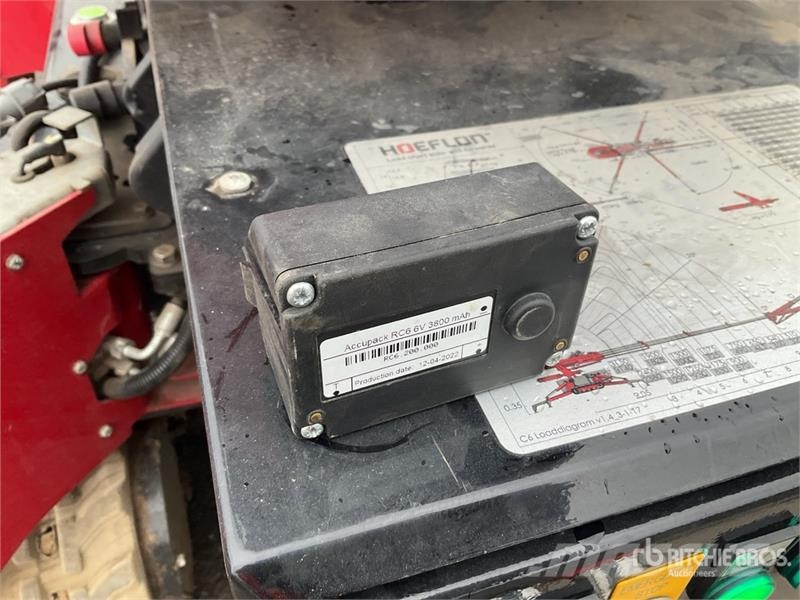 Hoeflon C6 3000 kg Crawler Compact Crane Crane parts and equipment