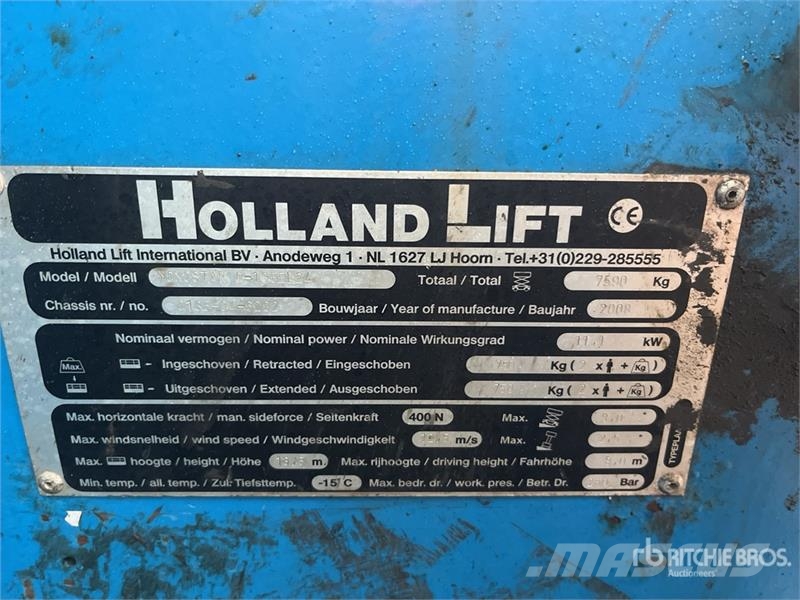 Holland Lift Q135EL24 Electric Scissor Lift Elevadores de tesoura