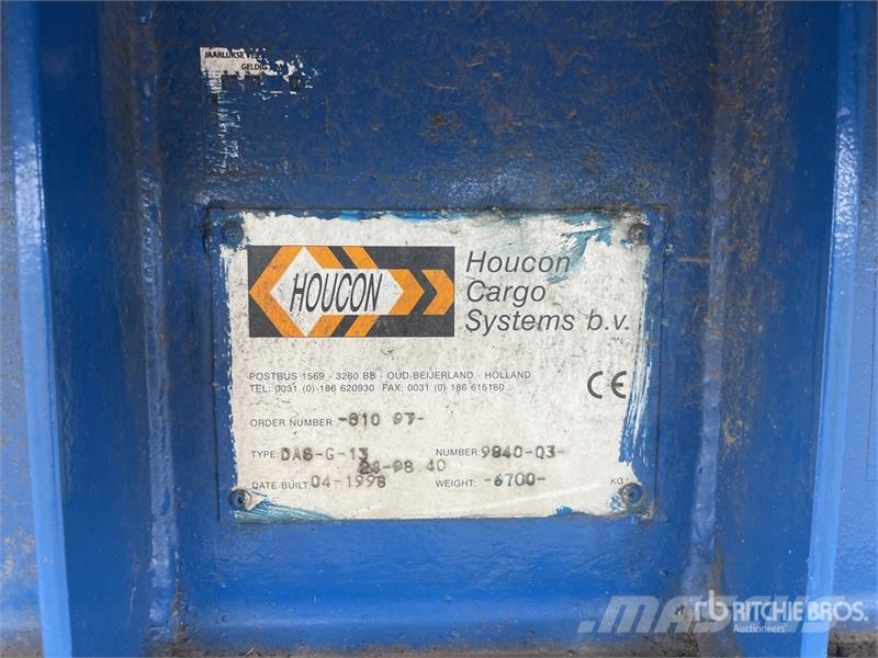Houcon Cargo Systems DAS013 T/A Utility Trailer Citas piekabes