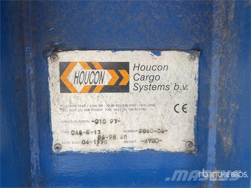  Houcon Cargo Systems DAS013 T/A Utility Trailer Citas piekabes