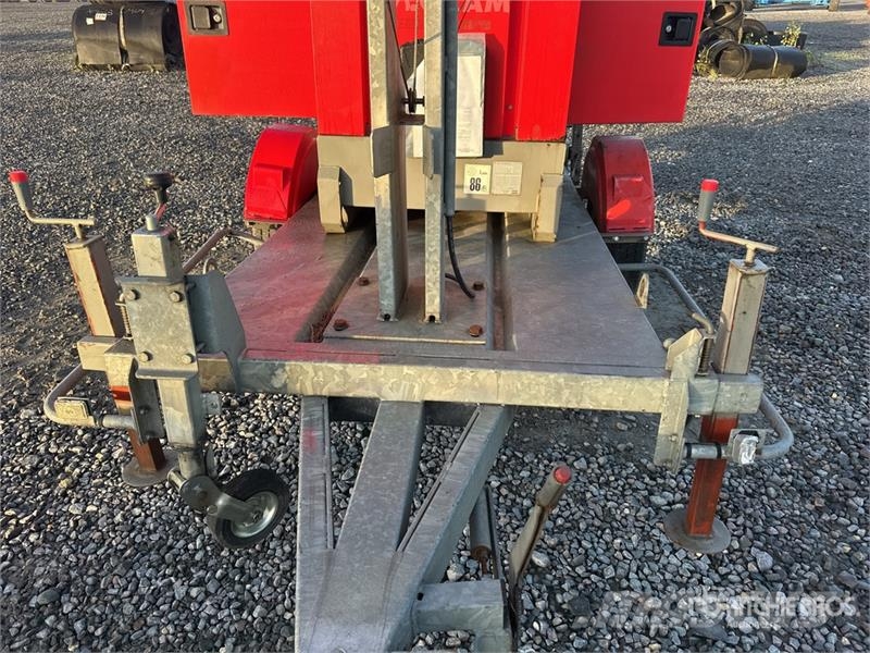 Hubiere 12.9 kVA Light Tower Πύργοι προβολέων