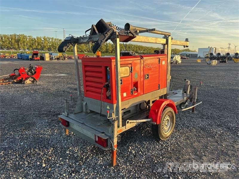 Hubiere 12.9 kVA Light Tower Πύργοι προβολέων