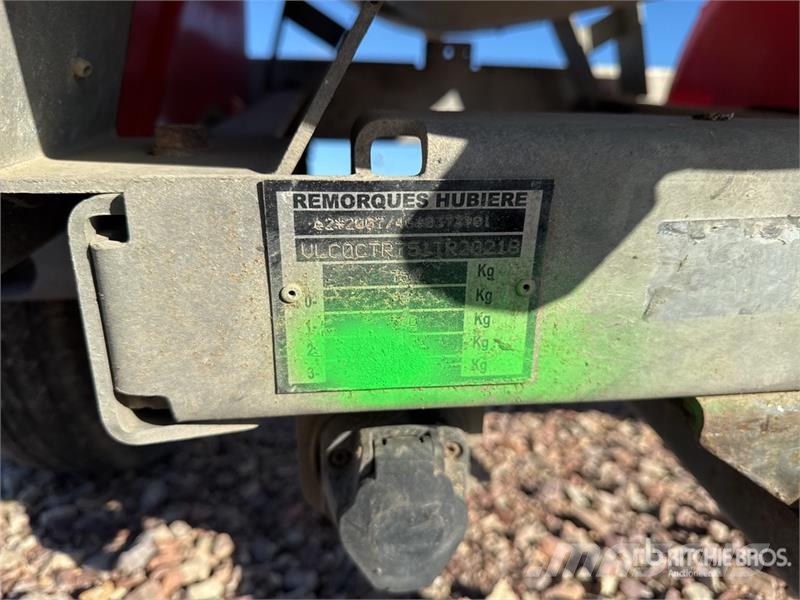 Hubiere 500 L S/A Citerne A Eau Water Tank Trailer (Inoper Inne