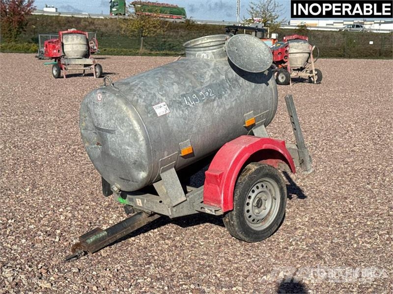 Hubiere 500 L S/A Citerne A Eau Water Tank Trailer (Inoper Inne