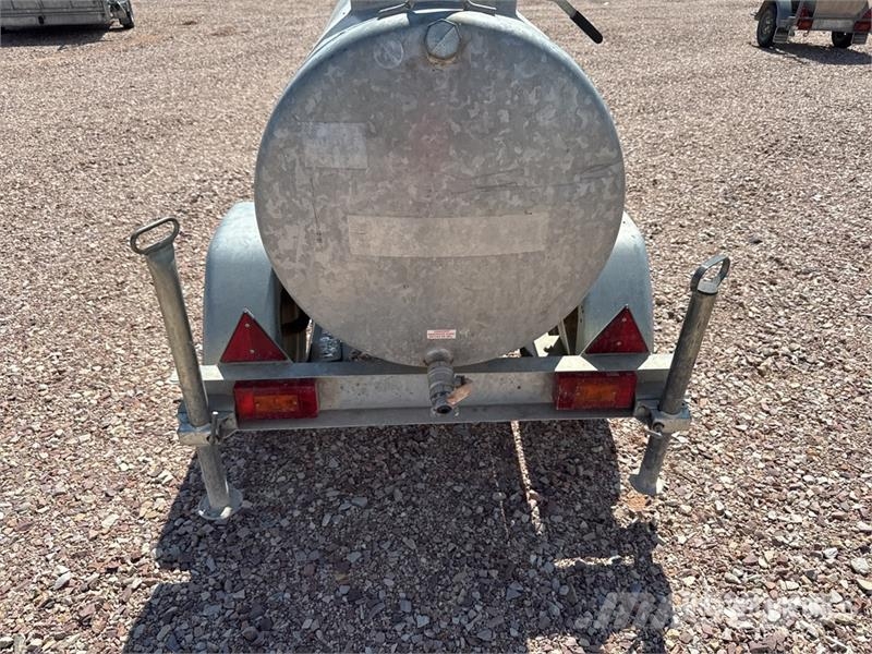 Hubiere CTR 751 CT 500 L Citerne A Eau 1 Essieu Water Tank Brandstof-en toegevoegde tanks