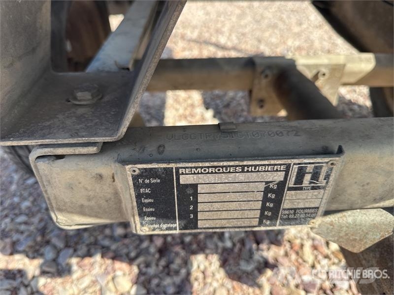Hubiere CTR 751 CT Citerne A Eau 560 L 1 Essieu S/A Water Kraftstoff- und Zusatzstoffbehälter