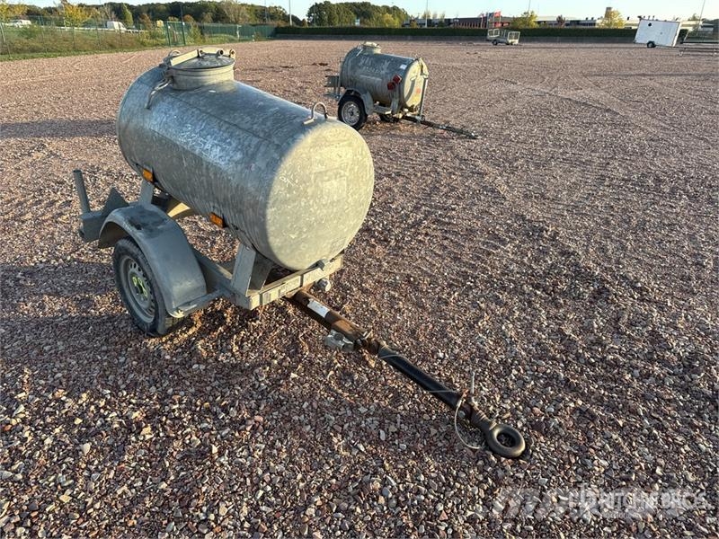Hubiere CTR751CT 500 L S/A Citerne Water Tank Trailer Специальные грузовики