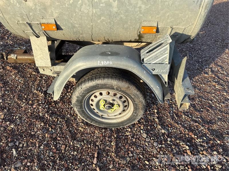 Hubiere CTR751CT 500 L S/A Citerne Water Tank Trailer Специальные грузовики