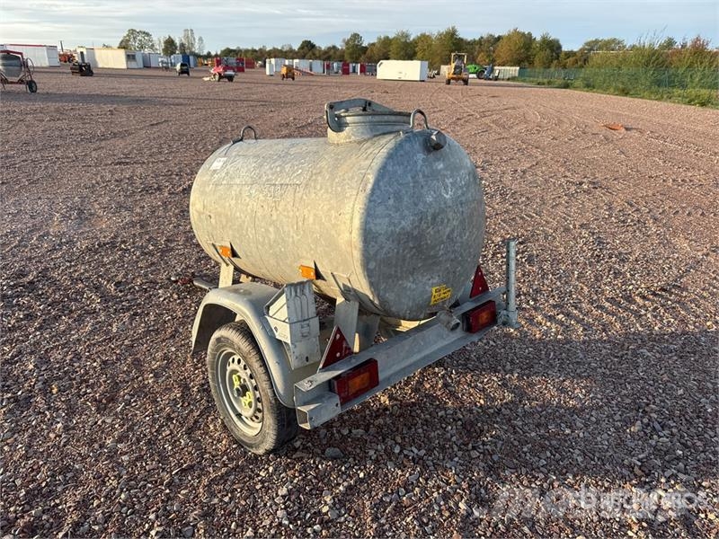 Hubiere CTR751CT 500 L S/A Citerne Water Tank Trailer Специальные грузовики