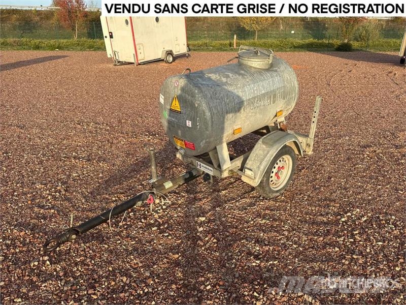 Hubiere H111T 11CN 500 L Citerne A Eau 1 Essieu Water Tank Άλλα Φορτηγά