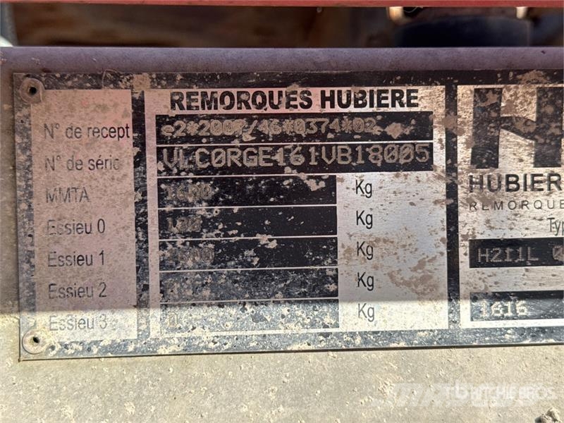 Hubiere H211L 01CF Nettoyeur Haute Pression Sur Remorque 1 Düsük basinçli yikama makinalari