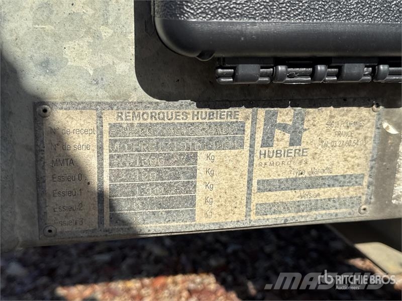 Hubiere H211L 01CF S/A Remorque Equipment Trailer Auto pārvadāšanas treileri