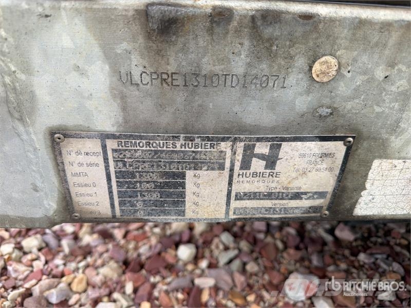 Hubiere H211L S/A Remorque Equipment Trailer مقطورات مركبات نقل