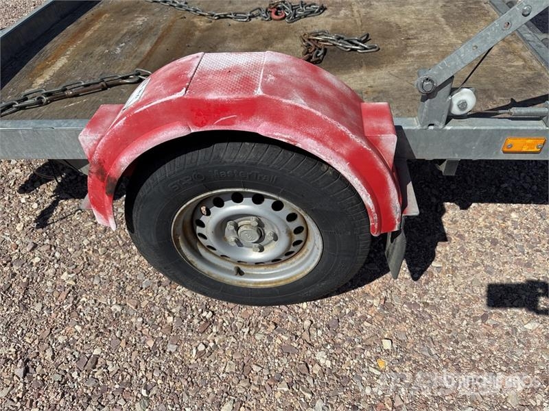 Hubiere H211L14CF Remorque 1 Essieu Equipment Trailer Remolques para transporte de vehículos