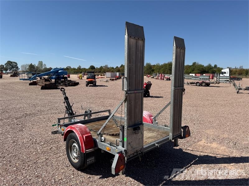 Hubiere H211L14CF Remorque 1 Essieu Equipment Trailer Remolques para transporte de vehículos