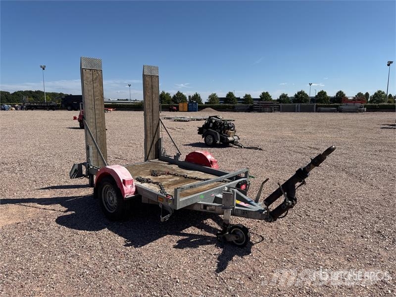 Hubiere H211L14CF Remorque 1 Essieu Equipment Trailer Remolques para transporte de vehículos