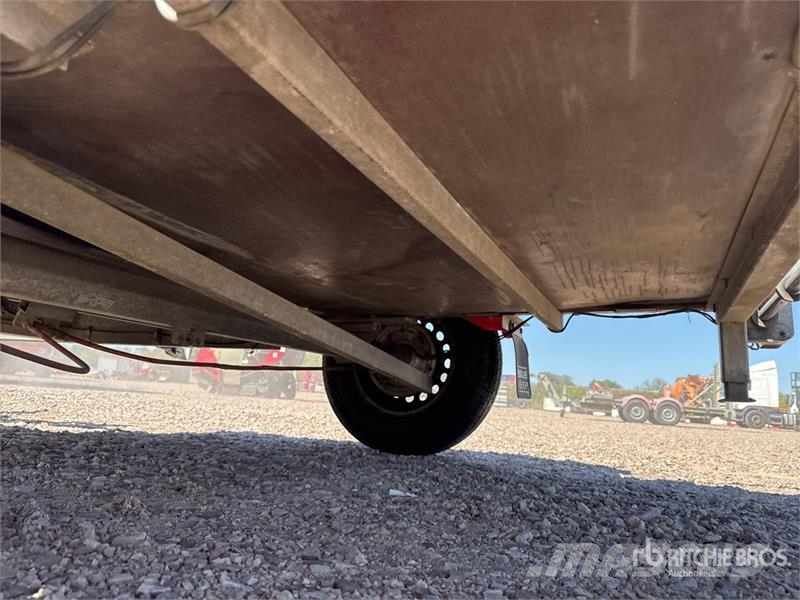 Hubiere H211L14CF Remorque 1 Essieu Equipment Trailer Remolques para transporte de vehículos